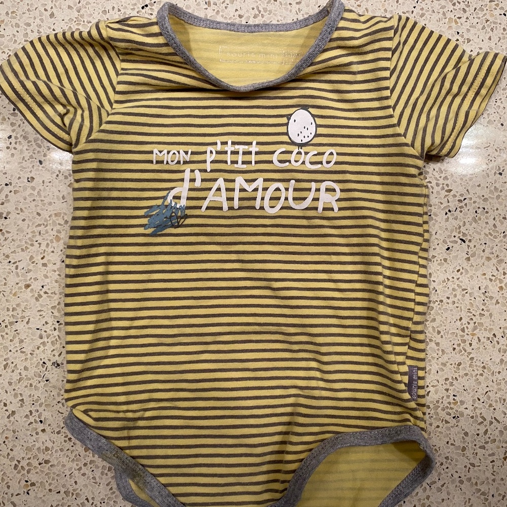 Souris mini onesie